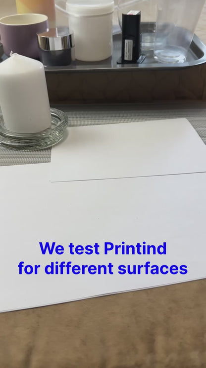 Testing Printpods on glass, plastic and other surfaces